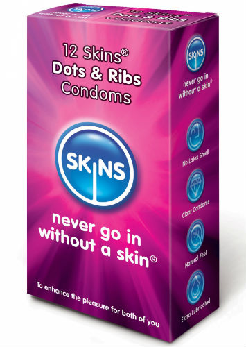 Skins Dots & Ribs 12-pack Skins Dots & Ribs 12-pack
