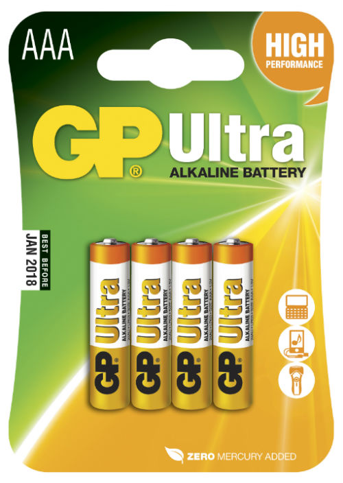 4-pack AAA Batterier 4-pack AAA Batterier